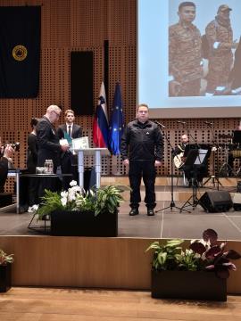 Svečanost ob svetovnem dnevu Civilne zaščite. Foto: MU Istre.